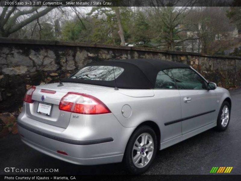 Silver Metallic / Slate Gray 2006 Saab 9-3 2.0T Convertible