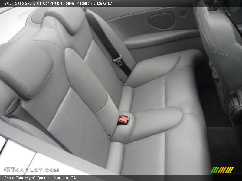 Silver Metallic / Slate Gray 2006 Saab 9-3 2.0T Convertible