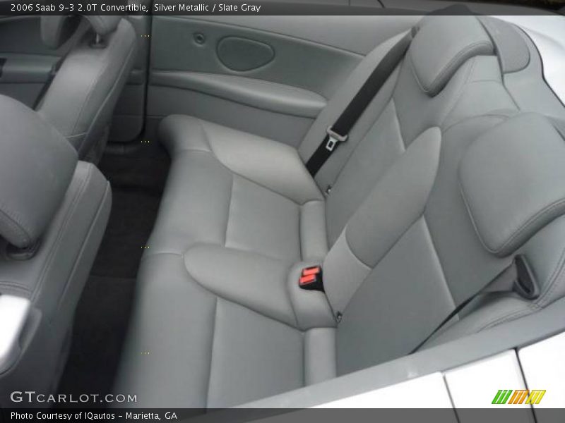 Silver Metallic / Slate Gray 2006 Saab 9-3 2.0T Convertible