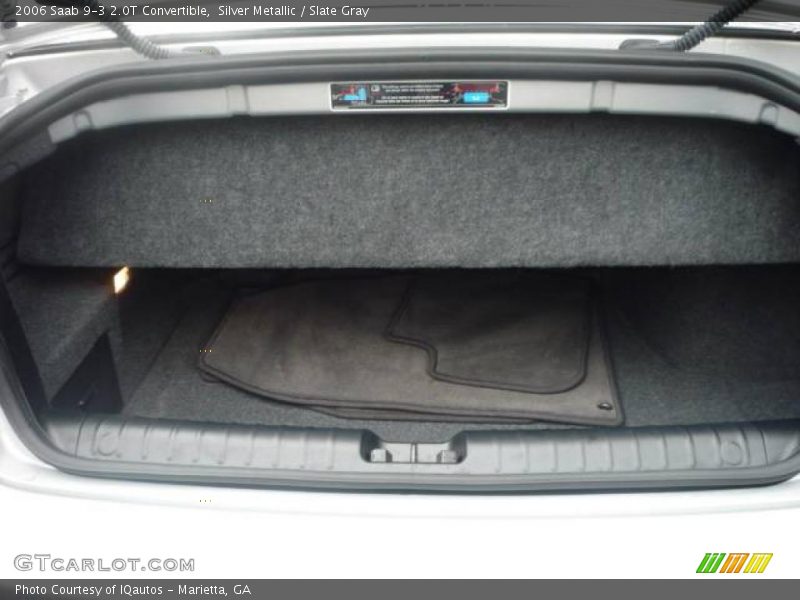 Silver Metallic / Slate Gray 2006 Saab 9-3 2.0T Convertible