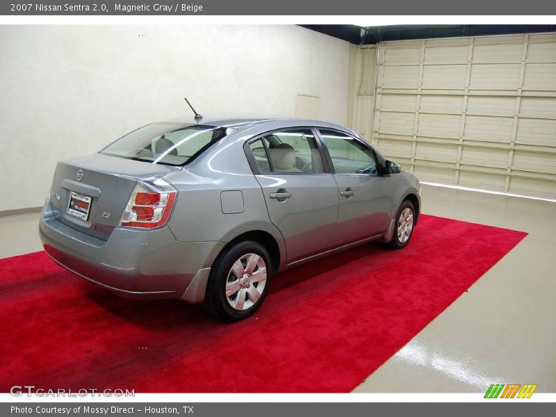 Magnetic Gray / Beige 2007 Nissan Sentra 2.0