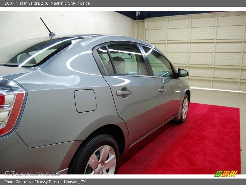 Magnetic Gray / Beige 2007 Nissan Sentra 2.0