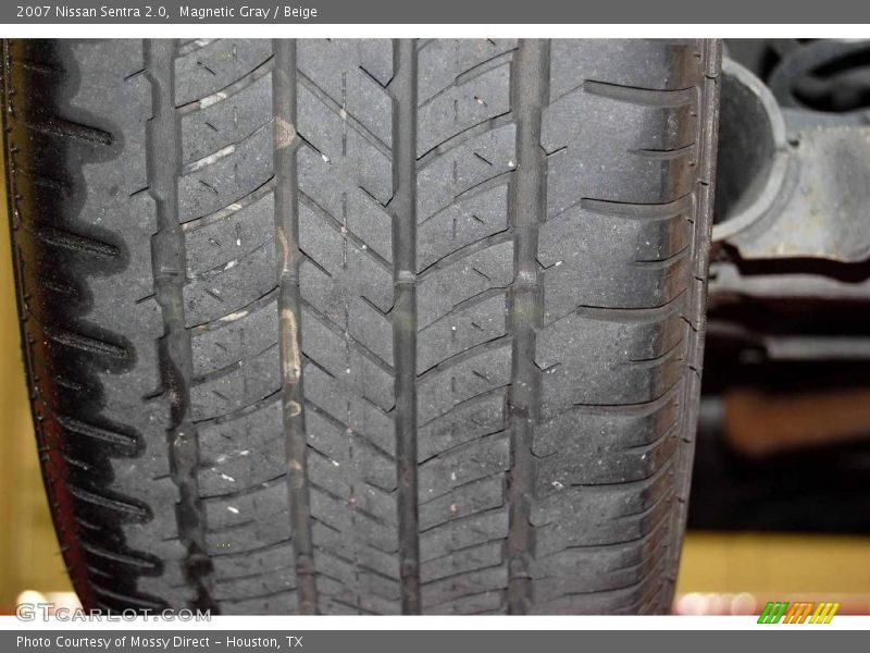 Magnetic Gray / Beige 2007 Nissan Sentra 2.0