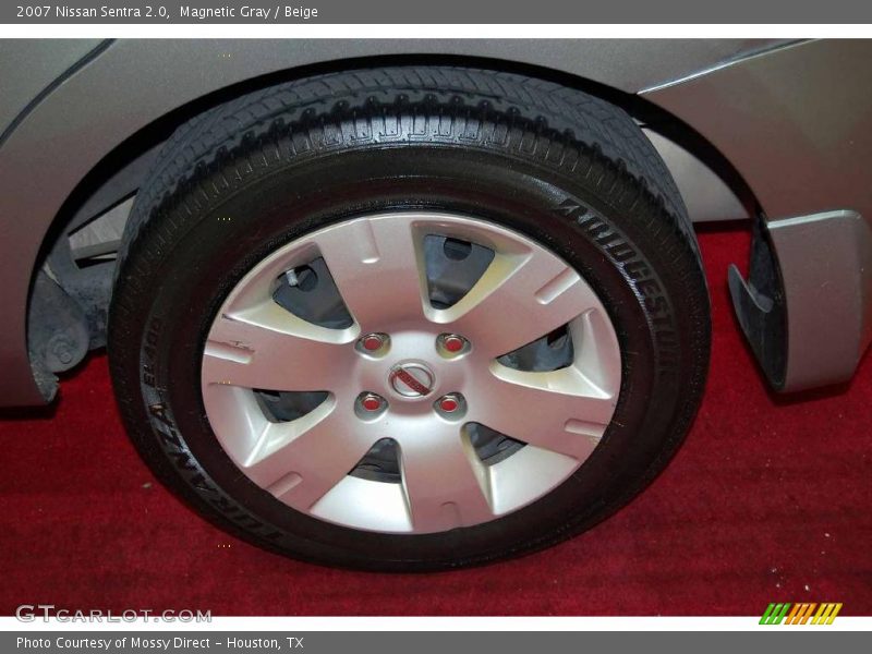 Magnetic Gray / Beige 2007 Nissan Sentra 2.0