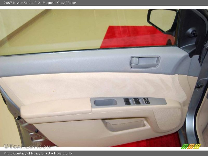 Magnetic Gray / Beige 2007 Nissan Sentra 2.0