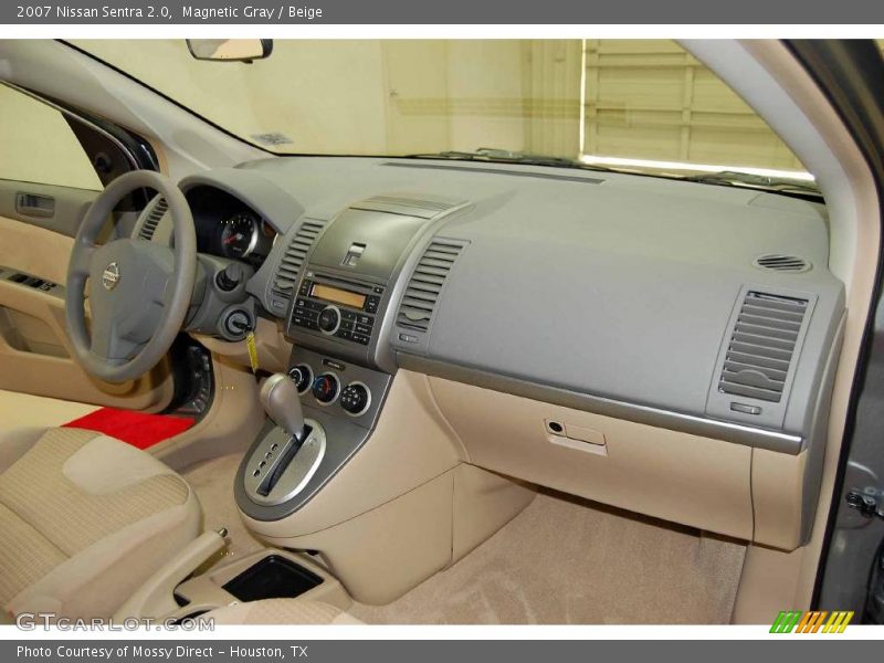 Magnetic Gray / Beige 2007 Nissan Sentra 2.0