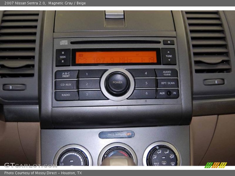 Magnetic Gray / Beige 2007 Nissan Sentra 2.0