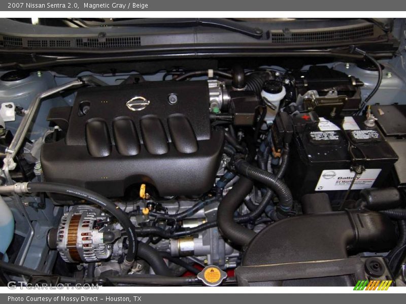 Magnetic Gray / Beige 2007 Nissan Sentra 2.0