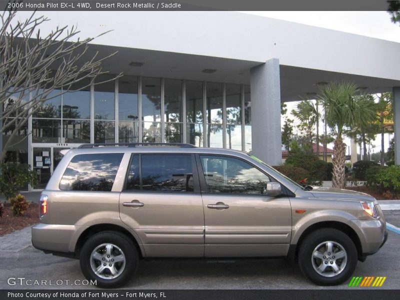 Desert Rock Metallic / Saddle 2006 Honda Pilot EX-L 4WD