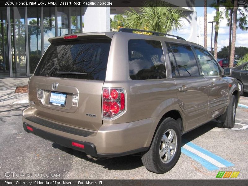 Desert Rock Metallic / Saddle 2006 Honda Pilot EX-L 4WD