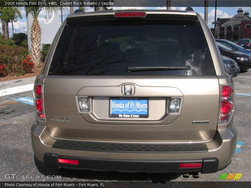 Desert Rock Metallic / Saddle 2006 Honda Pilot EX-L 4WD