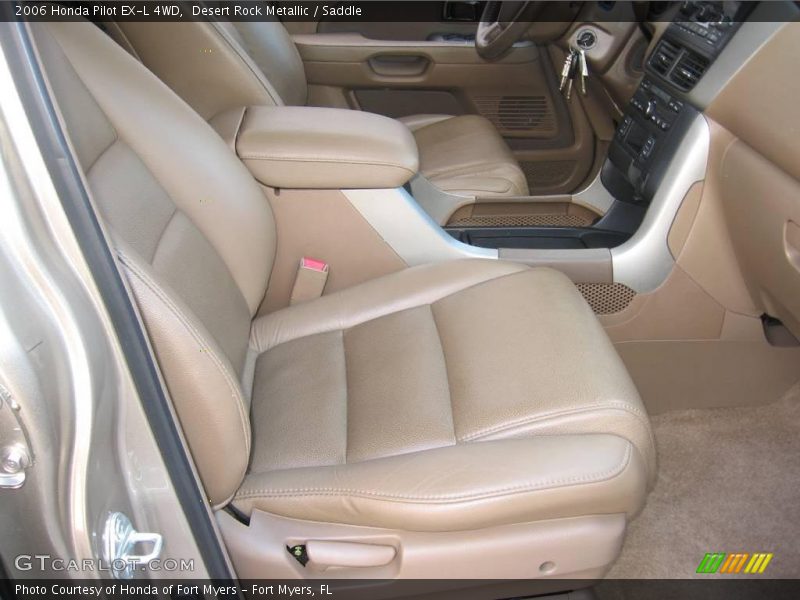 Desert Rock Metallic / Saddle 2006 Honda Pilot EX-L 4WD