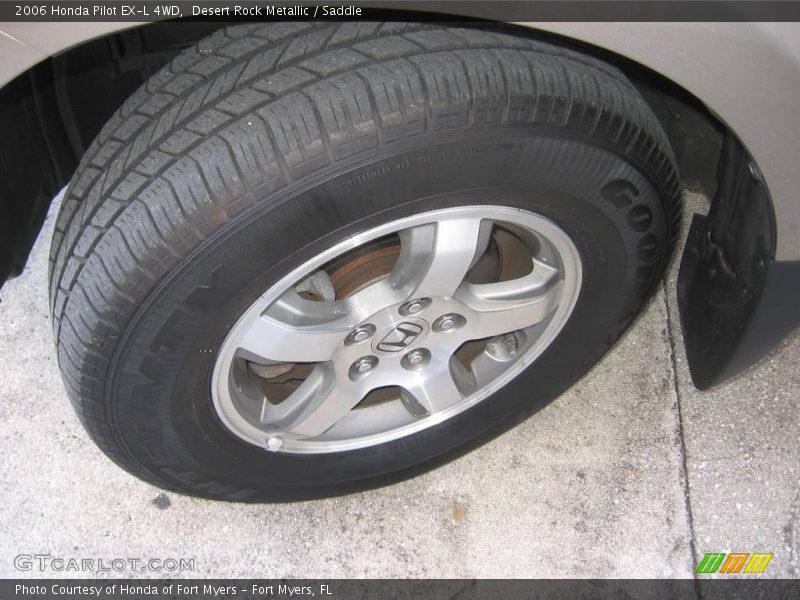 Desert Rock Metallic / Saddle 2006 Honda Pilot EX-L 4WD