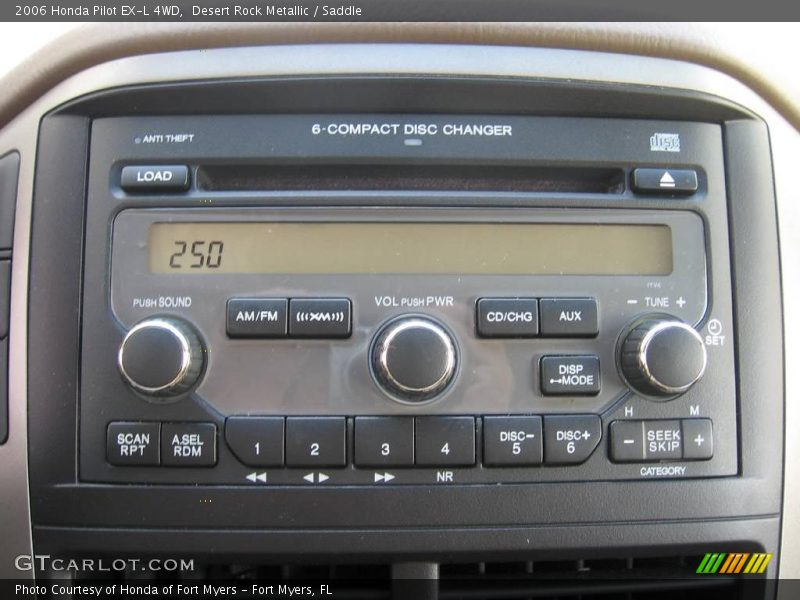 Desert Rock Metallic / Saddle 2006 Honda Pilot EX-L 4WD
