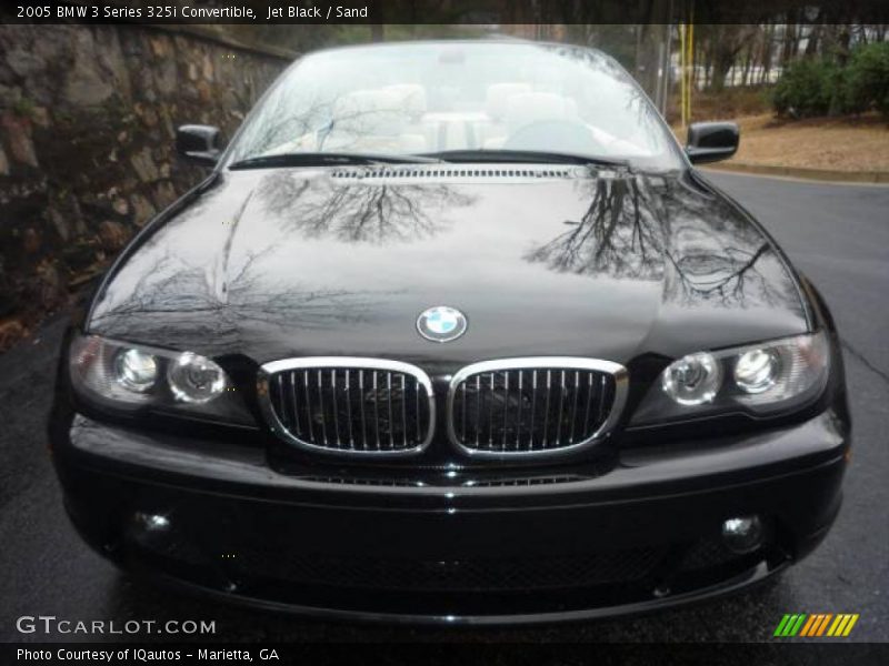 Jet Black / Sand 2005 BMW 3 Series 325i Convertible