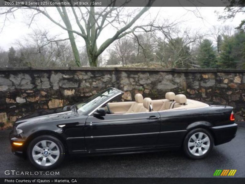 Jet Black / Sand 2005 BMW 3 Series 325i Convertible