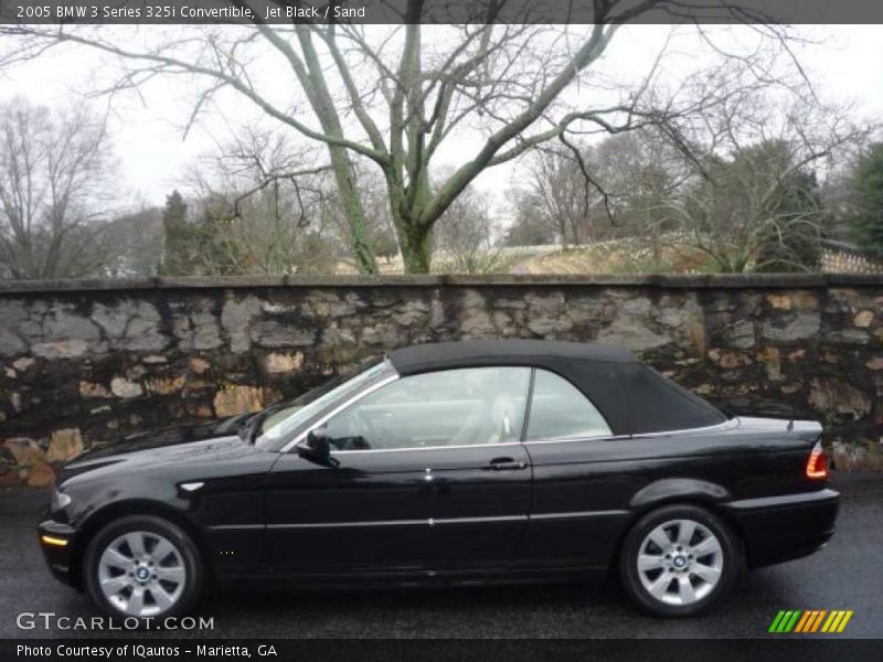 Jet Black / Sand 2005 BMW 3 Series 325i Convertible