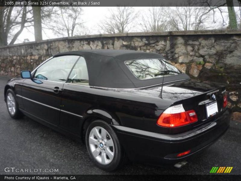 Jet Black / Sand 2005 BMW 3 Series 325i Convertible