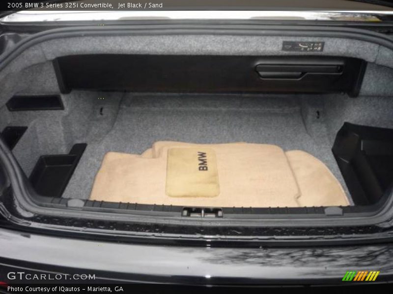 Jet Black / Sand 2005 BMW 3 Series 325i Convertible