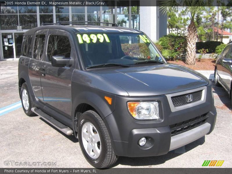 Magnesium Metallic / Black/Gray 2005 Honda Element EX
