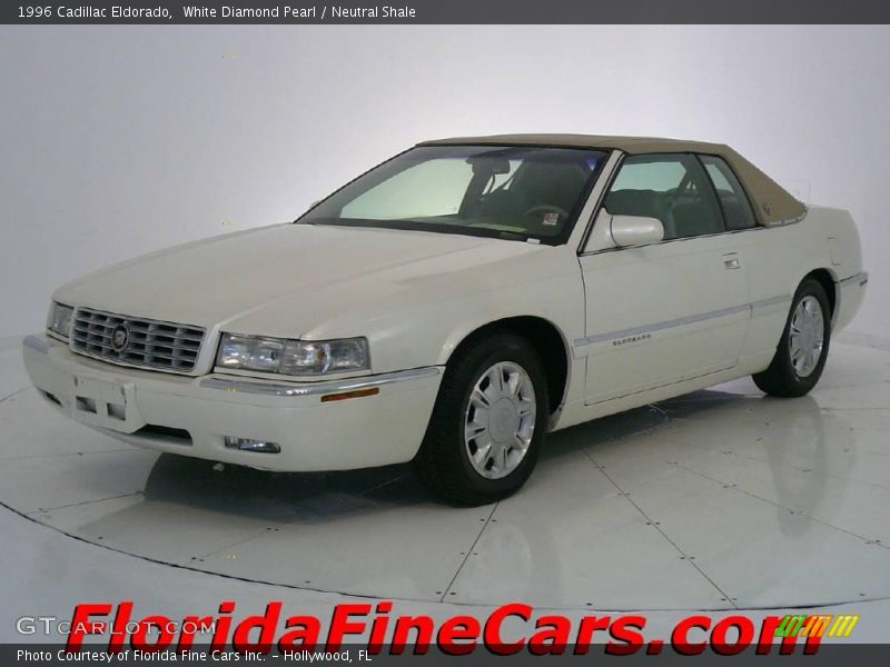 White Diamond Pearl / Neutral Shale 1996 Cadillac Eldorado