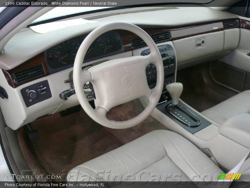 White Diamond Pearl / Neutral Shale 1996 Cadillac Eldorado