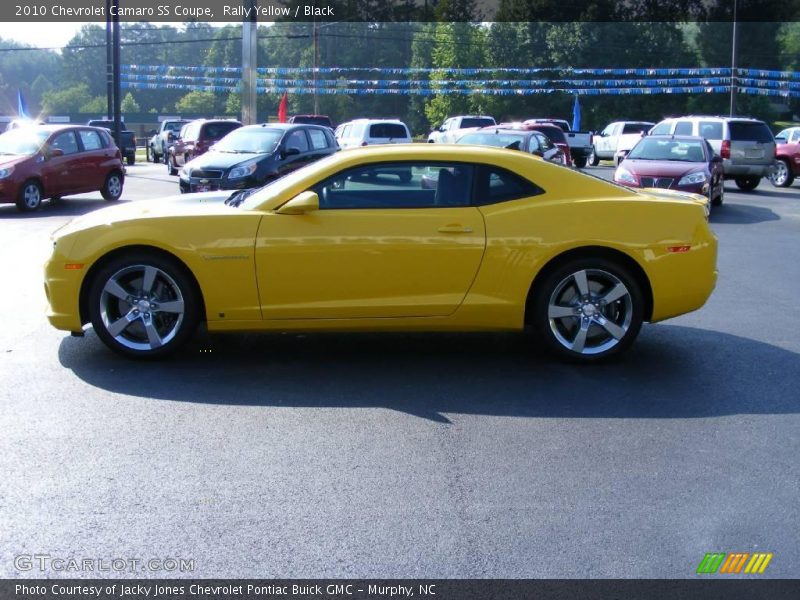 Rally Yellow / Black 2010 Chevrolet Camaro SS Coupe