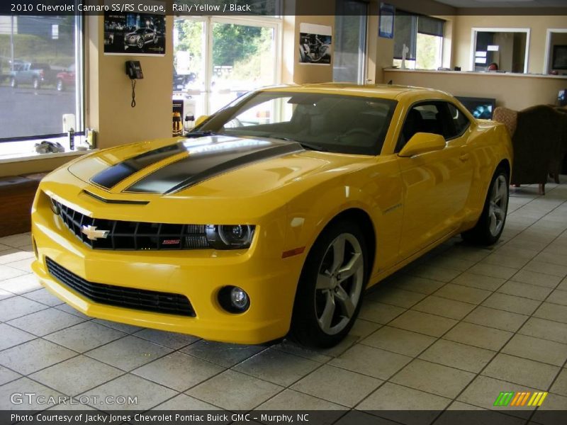 Rally Yellow / Black 2010 Chevrolet Camaro SS/RS Coupe