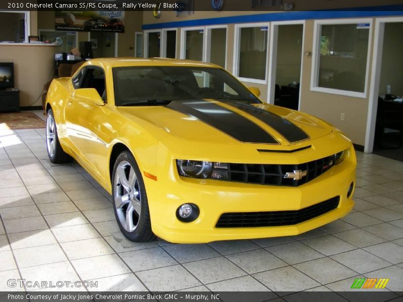 Rally Yellow / Black 2010 Chevrolet Camaro SS/RS Coupe