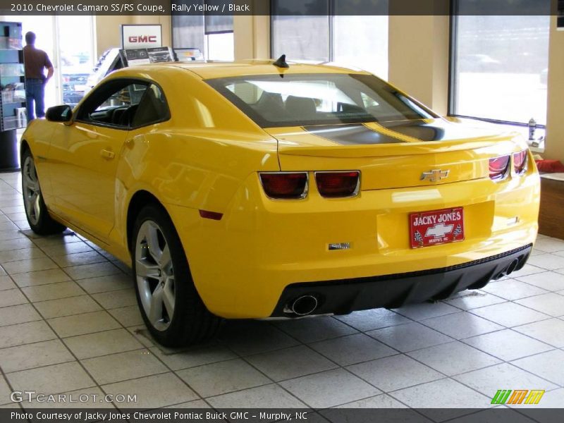 Rally Yellow / Black 2010 Chevrolet Camaro SS/RS Coupe