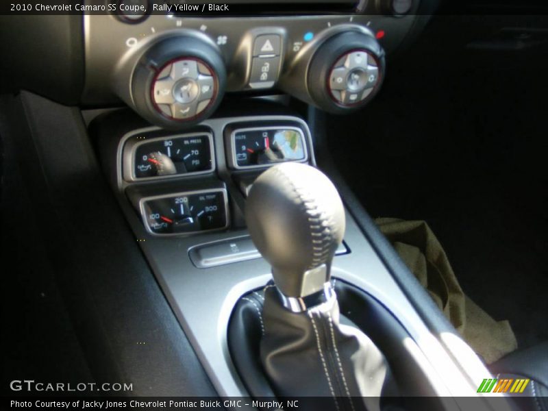 Rally Yellow / Black 2010 Chevrolet Camaro SS Coupe