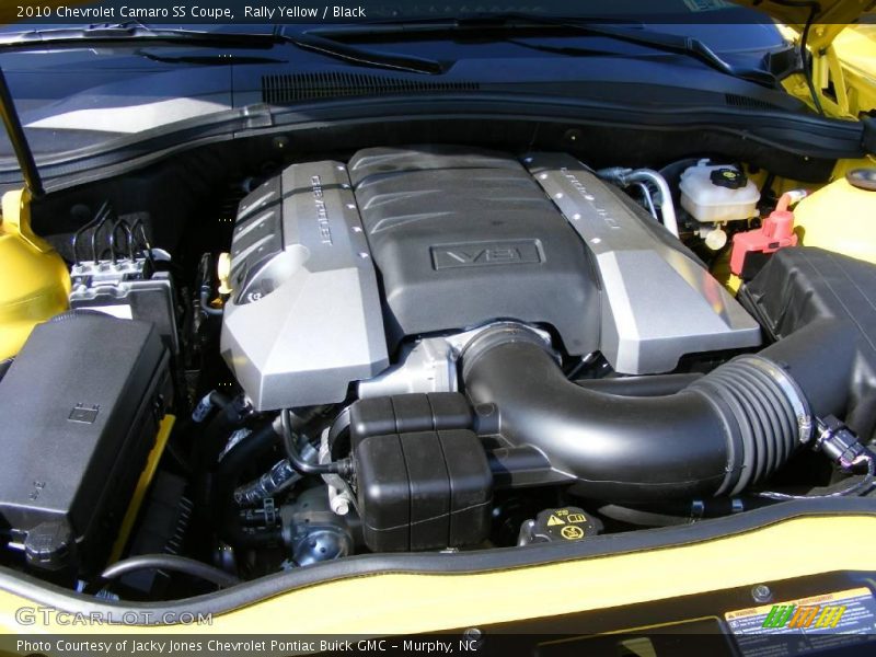 Rally Yellow / Black 2010 Chevrolet Camaro SS Coupe