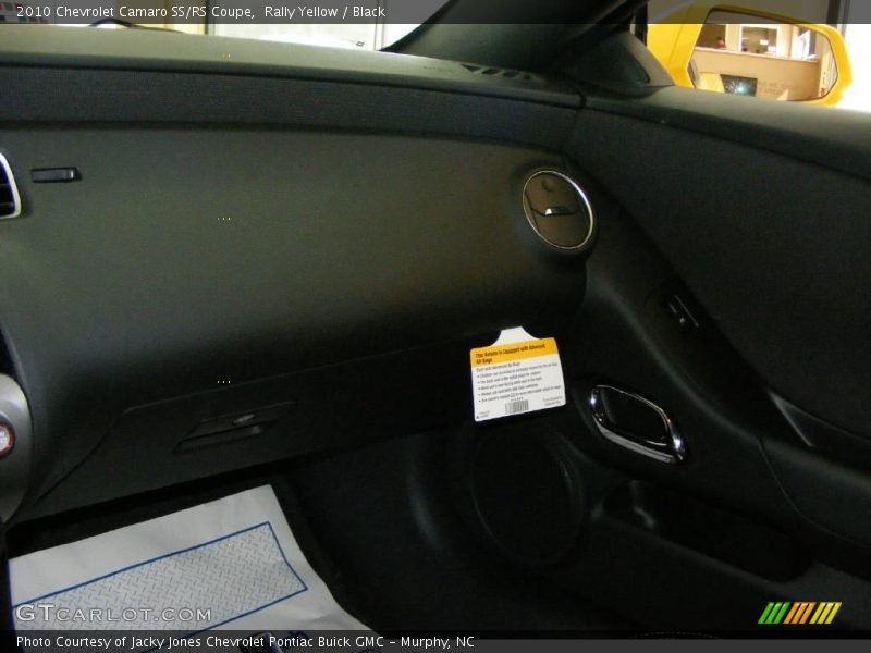 Rally Yellow / Black 2010 Chevrolet Camaro SS/RS Coupe