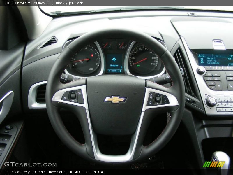 Black / Jet Black 2010 Chevrolet Equinox LTZ