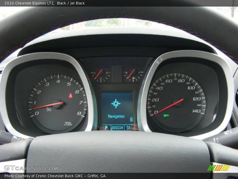 Black / Jet Black 2010 Chevrolet Equinox LTZ