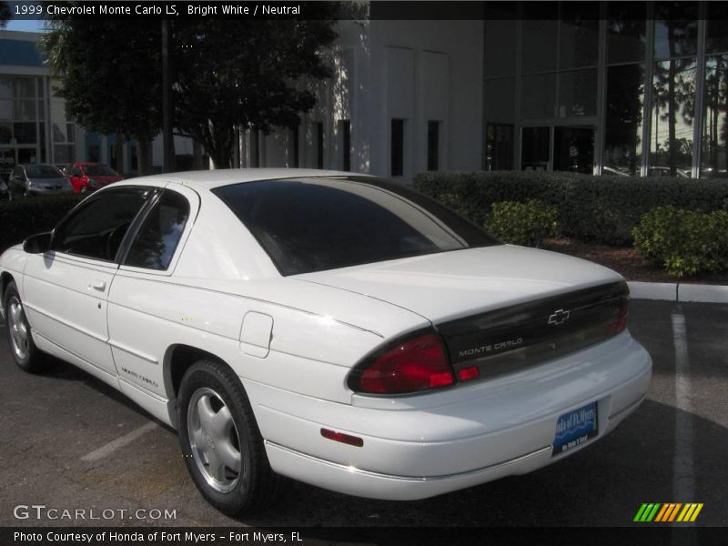 Bright White / Neutral 1999 Chevrolet Monte Carlo LS