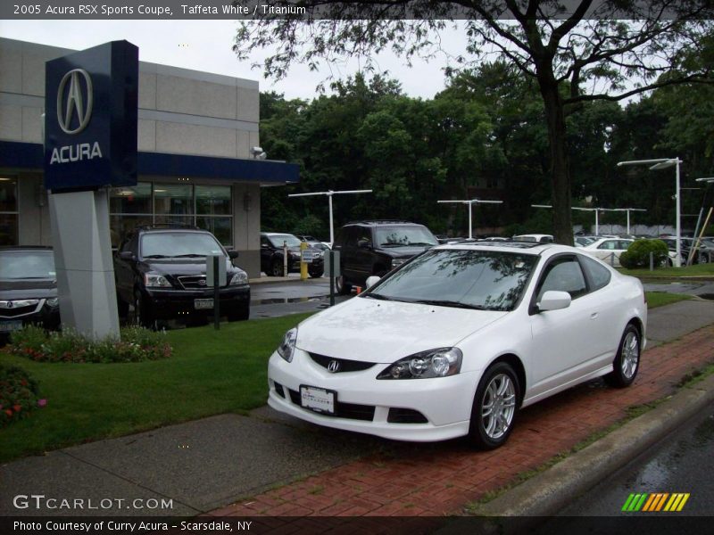 Taffeta White / Titanium 2005 Acura RSX Sports Coupe