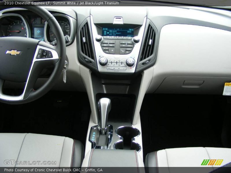 Summit White / Jet Black/Light Titanium 2010 Chevrolet Equinox LT