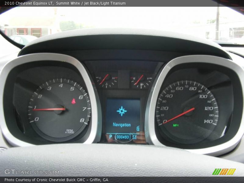 Summit White / Jet Black/Light Titanium 2010 Chevrolet Equinox LT