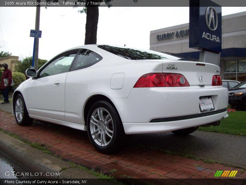 Taffeta White / Titanium 2005 Acura RSX Sports Coupe