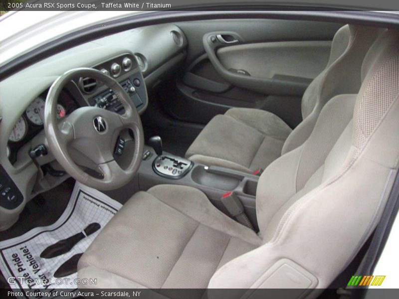 Taffeta White / Titanium 2005 Acura RSX Sports Coupe