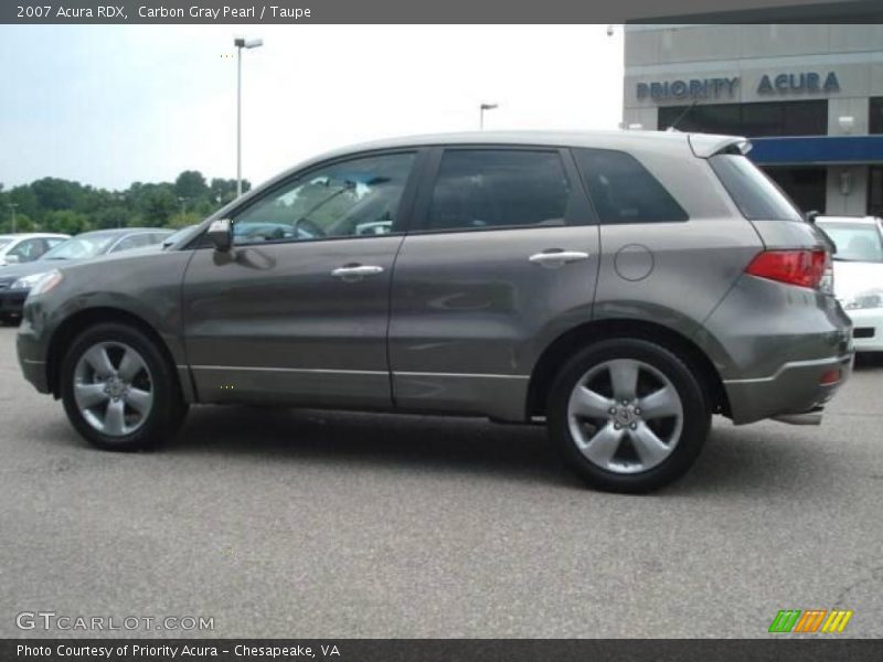 Carbon Gray Pearl / Taupe 2007 Acura RDX