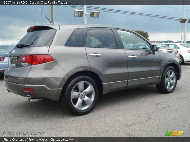 Carbon Gray Pearl / Taupe 2007 Acura RDX