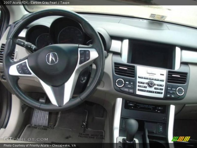 Carbon Gray Pearl / Taupe 2007 Acura RDX