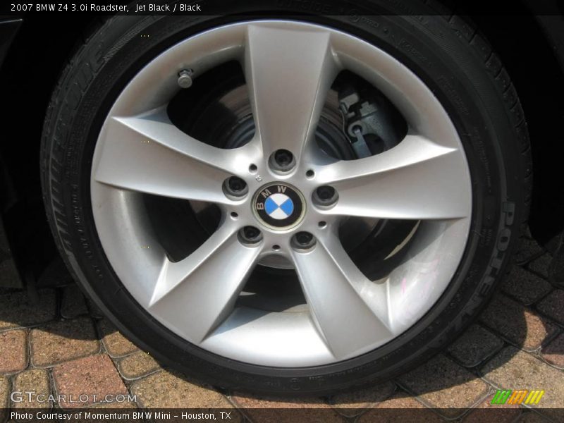 Jet Black / Black 2007 BMW Z4 3.0i Roadster