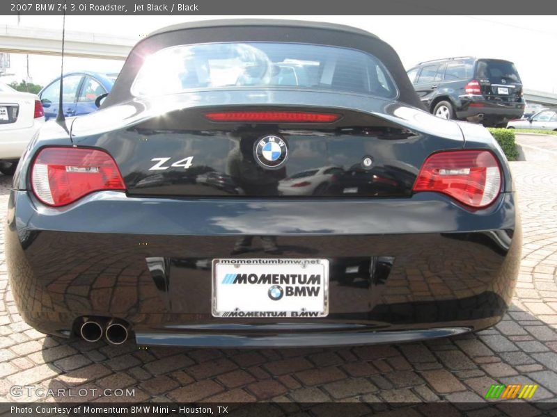 Jet Black / Black 2007 BMW Z4 3.0i Roadster