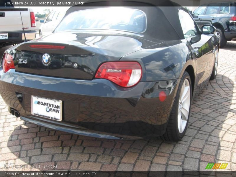 Jet Black / Black 2007 BMW Z4 3.0i Roadster