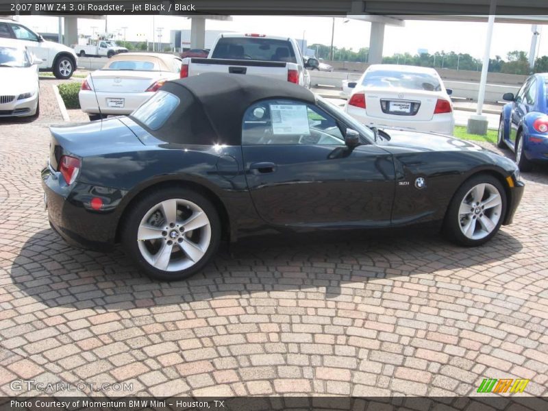 Jet Black / Black 2007 BMW Z4 3.0i Roadster