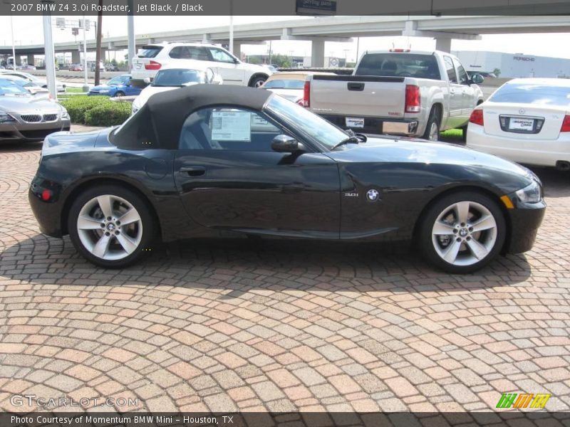 Jet Black / Black 2007 BMW Z4 3.0i Roadster