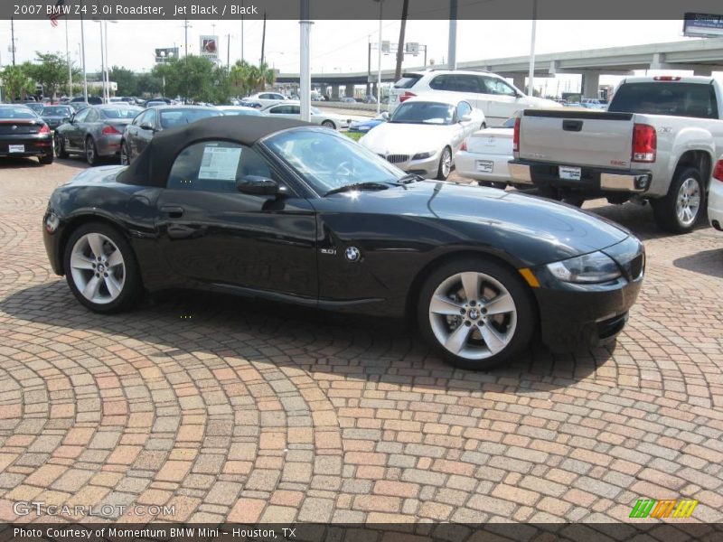 Jet Black / Black 2007 BMW Z4 3.0i Roadster